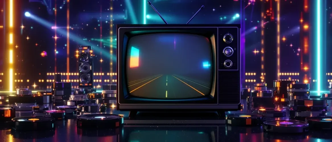 80 年代 · 经典老片 栏目背景