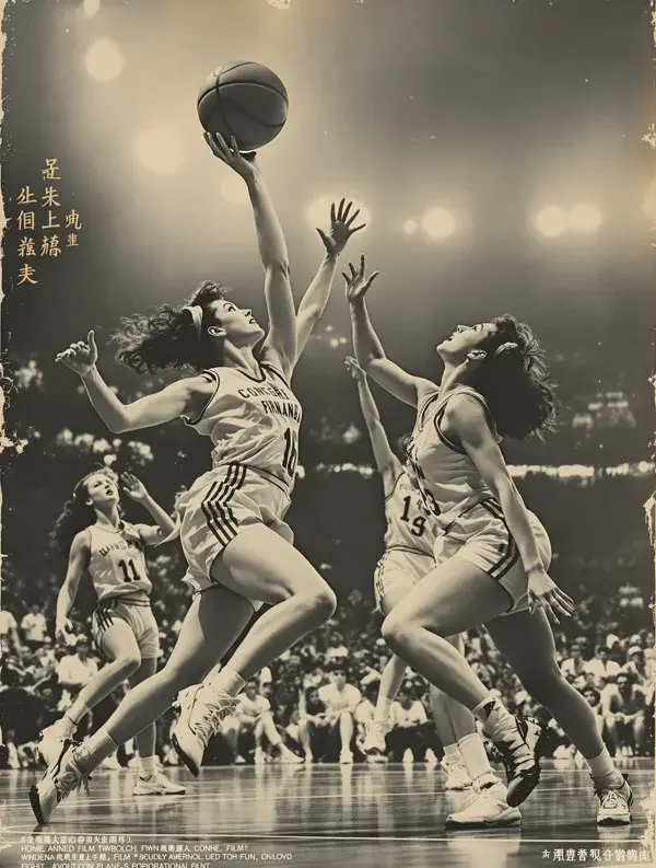 女篮五号 经典老片海报